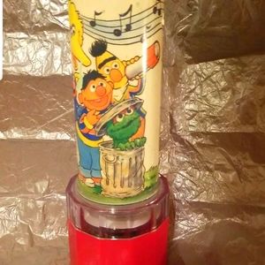 Vintage Sesame Street Illco Music Box Kaleidoscope